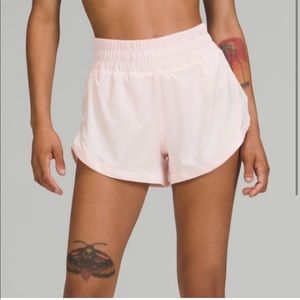 High rise track that short strawberry milkshake